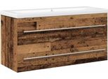 Syfax™ Armadio Per Lavabo Da Bagno 2 Pcs 100 X 38,5 X 48 Cm
