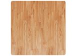 Syfax™ Piano Tavolo Quadrato Marrone Chiaro 90X90X1,5 Rovere Trattato