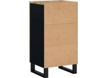 Syfax™ Credenza Con Anta 40X31X75 Cm In Legno Massello Di Mango