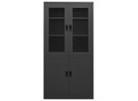 Syfax™ Armadio Per Ufficio Antracite 90X40X180 Cm In Acciaio