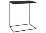 Syfax™ Tavolino Da Salotto Nero 55X35X66 Cm In Legno Multistrato