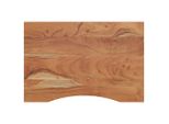Syfax™ Piano Scrivania 100X60X2,5Cm Rettangolare Legno Massello Acacia