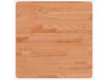 Syfax™ Piano Per Tavolo 50X50X4 Cm Quadrato Legno Massello Di Faggio