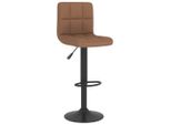 Syfax™ Sgabello Da Bar Marrone In Tessuto