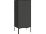 Syfax™ Armadietto Antracite 42,5X35X101,5 Cm In Acciaio