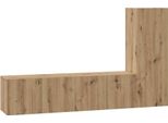 Syfax™ Set Mobile Tv 3 Pcs Rovere Artigianale Legno Multistrato