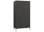 Syfax™ Armadio Antracite 90X50X180 Cm In Acciaio