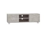 Syfax™ Mobile Per Tv Grigio Cemento 140X40,5X35 Cm Legno Multistrato