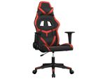 Syfax™ Sedia Da Gaming Massaggiante Rosso E Nero In Pelle Finta