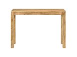 Syfax™ Tavolo Consolle 110X35X76 Cm In Legno Massello Di Mango Grezzo