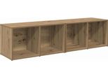 Syfax™ Set Mobile Tv 2 Pcs Rovere Artigianale 37 X 35 X 72 Cm