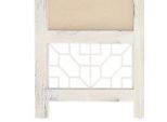 Syfax™ Divisorio A 5 Pannelli Crema 175X165 Cm In Tessuto