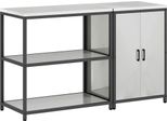 Syfax™ Set Di Stoccaggio Per Cucina 2 Pcs Argento Acciaio Zincato