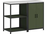 Syfax™ Set Di Stoccaggio Per Cucina Con Lo Scaffale 2 Pcs Verde Oliva