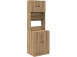 Syfax™ Credenza Da Cucina 2 Pcs Rovere Artigianale 60 X 50 X 180 Cm
