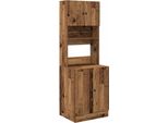 Syfax™ Credenza Da Cucina 2 Pcs Legno Vecchio 60 X 50 X 180 Cm