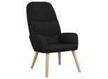Syfax™ Sedia Relax Nera In Tessuto