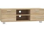 Syfax™ Mobile Per Tv Rovere Sonoma 120X40,5X35 Cm Legno Multistrato