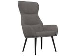Syfax™ Sedia Relax Grigio Chiaro In Tessuto