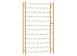 Syfax™ Portabottiglie Per 72 Bottiglie Metallo Oro