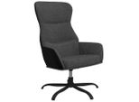 Syfax™ Sedia Relax Grigio Scuro In Tessuto