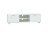 Syfax™ Mobile Porta Tv Bianco 140X40,5X35 Cm In Legno Multistrato
