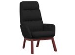 Syfax™ Sedia Relax Nera In Tessuto