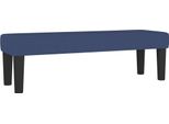 Syfax™ Panca Blu 100X30X30 Cm In Tessuto
