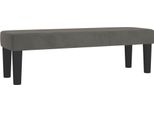 Syfax™ Panca Grigio Scuro 100X30X30 Cm In Velluto