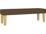 Syfax™ Panca Marrone Scuro 100X30X30 Cm In Tessuto