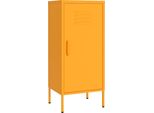 Syfax™ Armadietto Giallo Senape 42,5X35X101,5 Cm In Acciaio