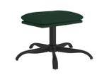 Syfax™ Poggiapiedi Verde Scuro 60X60X36 Cm In Tessuto