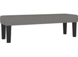 Syfax™ Panca Grigio Scuro 100X30X30 Cm In Tessuto