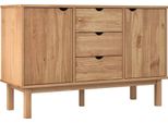 Syfax™ Credenza Otta 113,5X43X73 Cm In Legno Massello Di Pino