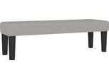 Syfax™ Panca Grigio Chiaro 100X30X30 Cm In Tessuto