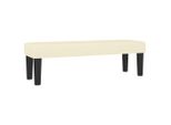 Syfax™ Panca Crema 100X30X30 Cm In Pelle Finta