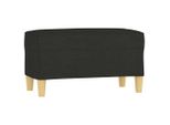 Syfax™ Panca Nero 70X35X41 Cm In Tessuto