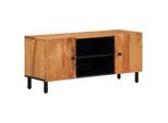 Syfax™ Mobile Porta Tv 105X33X46 Cm In Legno Massello Di Acacia
