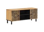Syfax™ Mobile Porta Tv 105X33X46Cm In Legno Massello Di Mango