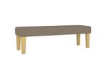 Syfax™ Panca Tortora 100X30X30 Cm In Tessuto