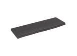 Syfax™ Ripiano Muro Marrone Scuro 60X20X2 Cm Massello Rovere Trattato
