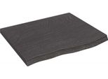 Syfax™ Ripiano Marrone Scuro 60X50X(2-4) Cm Massello Rovere Trattato