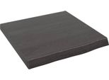 Syfax™ Ripiano Marrone Scuro 40X40X(2-4) Cm Massello Rovere Trattato