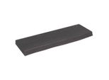 Syfax™ Ripiano Muro Marrone Scuro 60X20X4 Cm Massello Rovere Trattato