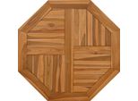 Syfax™ Piano Per Tavolo 70X70X2,5 Cm Ottagonale Legno Massello Di Teak