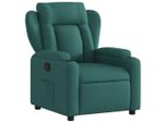 Syfax™ Poltrona Reclinabile In Tessuto Verde Scuro
