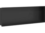 Vidaxl Piatto Doccia Nero 90 X 30 X 9,5 Cm In Acciaio Inox