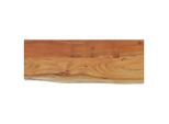 Syfax™ Mensola A Muro 80X30X2,5Cm Rettangolare Legno Acacia Bordi Vivi