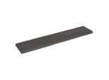 Syfax™ Piano Tavolo Marrone Scuro 180X40X(2-6)Cm Rovere Non Trattato