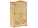Syfax™ Armadio """ 101X52X170 Cm Legno Massello Di Pino"